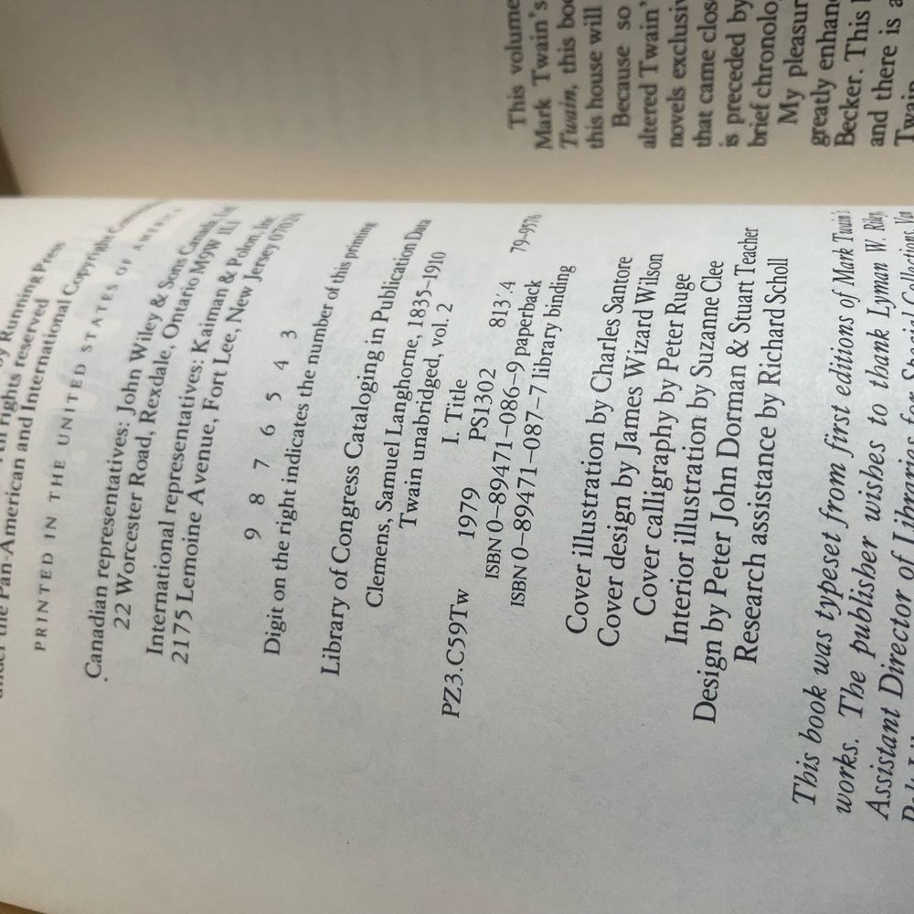 The Unabridged Mark Twain Set of Two Books - Picture 8 of 10